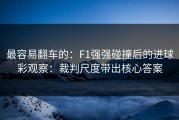 最容易翻车的：F1强强碰撞后的进球彩观察：裁判尺度带出核心答案
