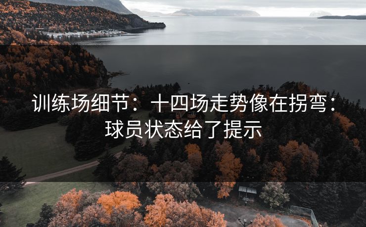 训练场细节：十四场走势像在拐弯：球员状态给了提示